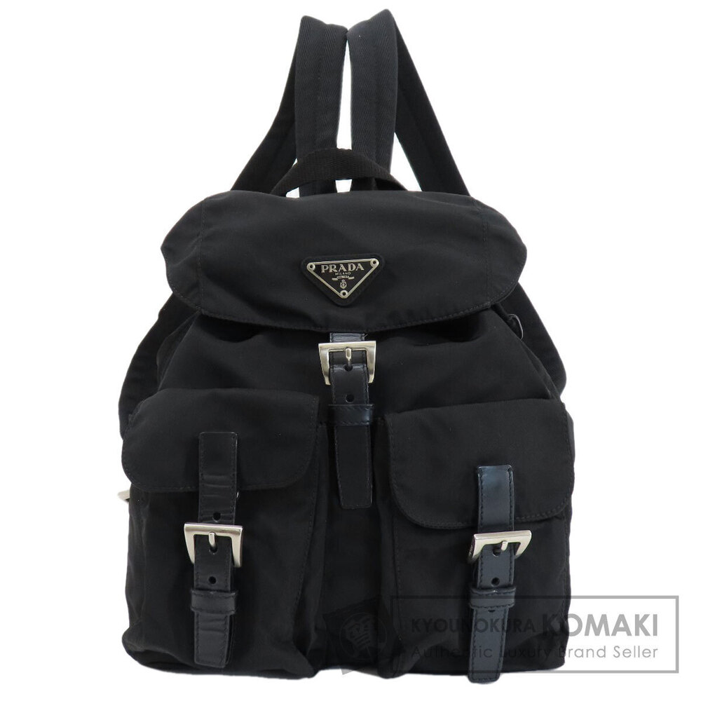 Prada logo Backpack Rucksack Daypack